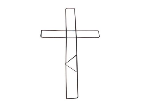 Picture of Flat Cross Wreath Frame