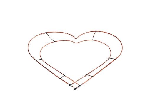 Picture of Flat Heart Wreath Frame