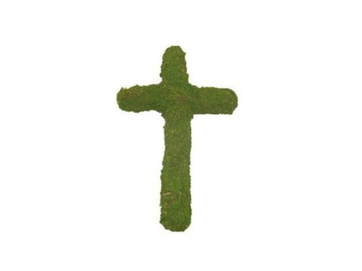 Picture of Ready Mossed Cross 16"