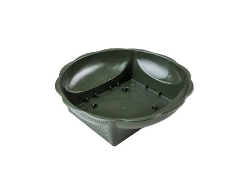 Picture of Square Round Floral Dish