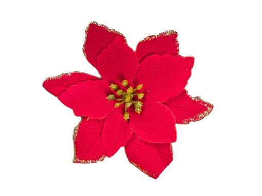 Picture of Large Velvet Poinsettia