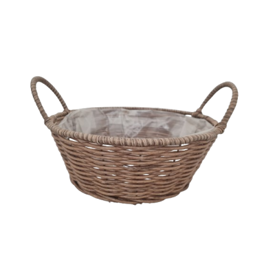 Moseley Round Basket With Ears